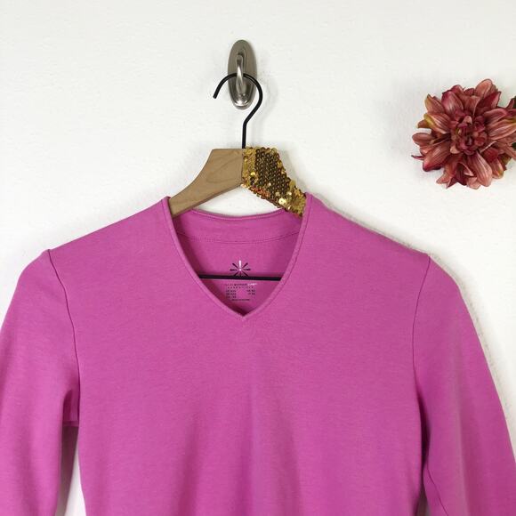 ISAAC MIZRAHI Knit Top 3/4 Sleeve - Picture 5 of 6